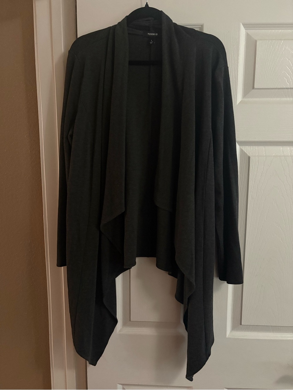 Torrid open front cardigan sweater stretch office career business casual 1X